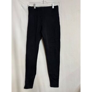 Athleta Altitude Tight Black High Rise Polartec Thermal Leggings Small C-33